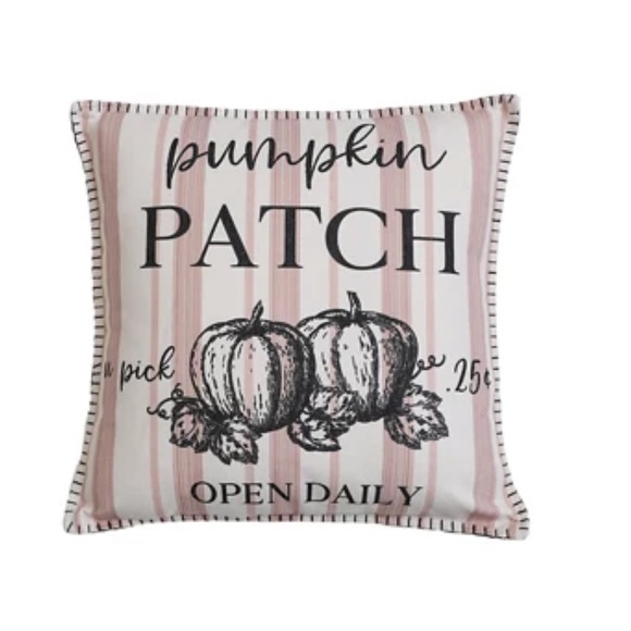 Thro Other - NWT!!!  Harvest pumpkin patch pillow